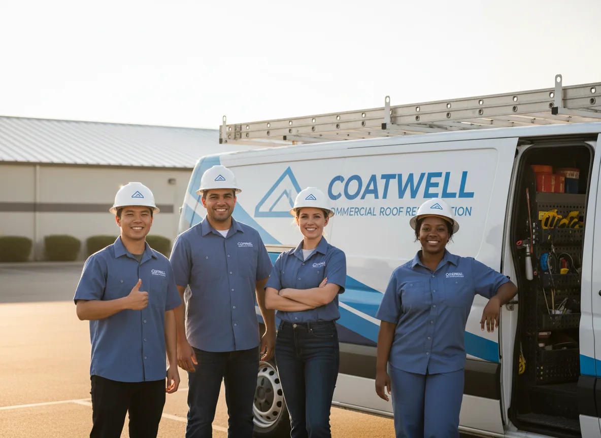 Commercial roof coating company in Delano, PA